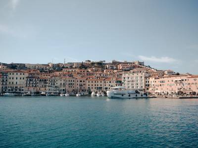 Photography of a town in Liguria